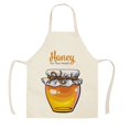 thumbnail image 1 of Festival Printed Linen Sleeveless Apron Kitchen Oil And Stain Sleeveless Cover Kitchen Apron, 1 of 9