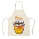 thumbnail image 1 of Delantal sin mangas de lino estampado para fiestas Delantal de cocina sin mangas resistente al aceite y las manchas, 1 of 2