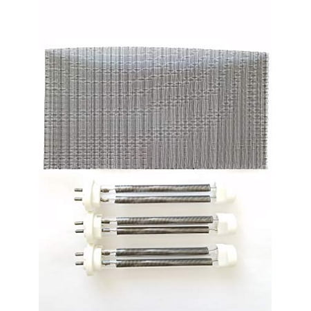 Set Of 3 Double Life Bulbs Heating Elements 1500 Watt For Edenpure Gen4 Usa1000 Infrared Heaters Walmart Canada