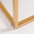 thumbnail image 2 of White and Gold High Gloss Coffee Table, 2 of 5