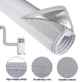 thumbnail image 3 of Envoltura de cubierta de manguera de aire acondicionado portátil aislada, funda protectora antipolvo para manguera de CA, ajuste de 5 pulgadas y 5,9 pulgadas de diámetro, 3 of 5