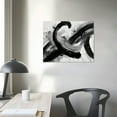 thumbnail image 4 of ARISTURING Black and White Abstract Line Wall Art Canvas Print Painting Painting Geometric Lines Artwork for Bedroom, Dining Room,Office, 4 of 6