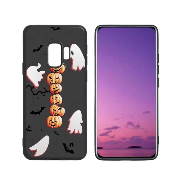 Compatible with Samsung Galaxy S9 Phone Case, Halloween-222 Case Silicone Protective for Teen Girl Boy Case for Samsung Galaxy S9