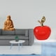 thumbnail image 2 of Estatua del Corazón de Jesús, estatua cristiana del Corazón, figura de cerámica de resina, decoración , artesanía realista, adecuada, 2 of 8