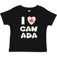 thumbnail image 3 of Inktastic I Love Canada Heart with Maple Leaf Boys or Girls Baby T-Shirt, 3 of 5
