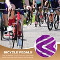 thumbnail image 4 of Uxcell 4 Pack Aluminum Alloy Bike Pegs Anti-Skid Fit 3/8 inch with Ripple Green Purple, 4 of 7