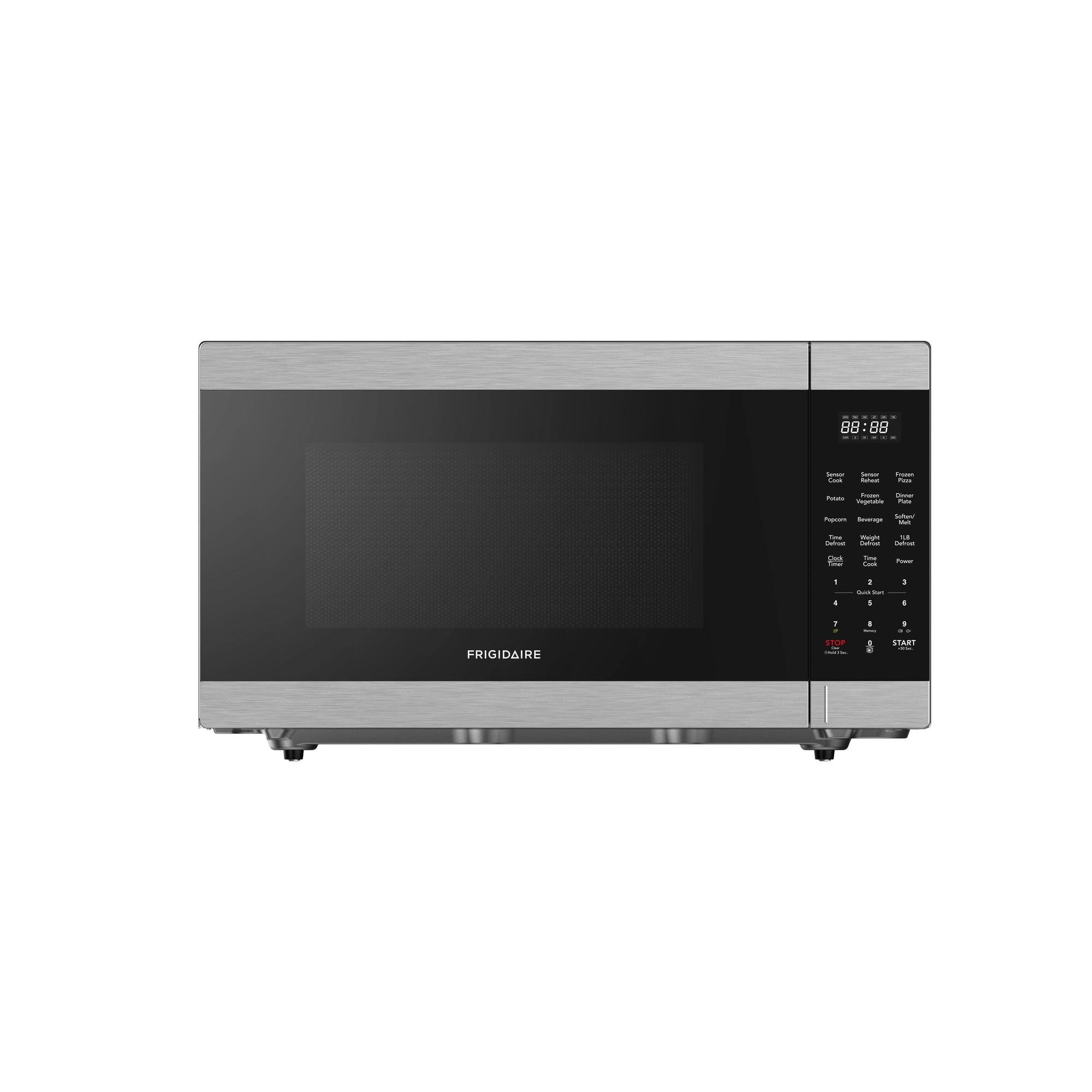 Frigidaire 2.2 Cu. ft. 1200 Watt Countertop Microwave Oven, Stainless Steel