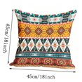 thumbnail image 3 of Funda de cojín bohemio con patrón geométrico para sofá, sofá y sillón, 3 of 5