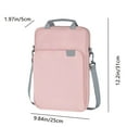 thumbnail image 3 of Lightweight Laptop Bag for 13-15.6 Inch MacBook/HP/Dell, Water-Resistant Sleeve with Shoulder Strap, Multi-Pocket Organizer, Fits Most Notebooks + Accessories, 3 of 6
