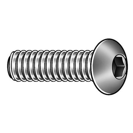 

2PC ZoroSelect M4-0.70 Socket Head Cap Screw Plain Stainless Steel 14 mm L 50 PK