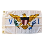 US Virgin Islands - 12"X18" Nylon Flag