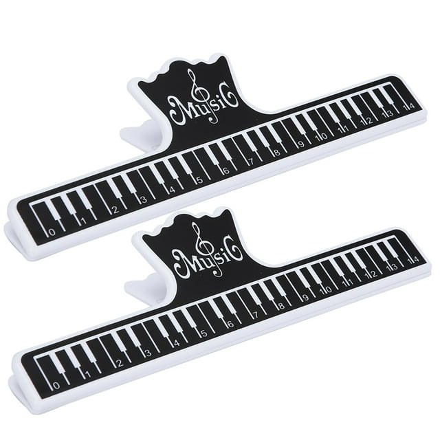 Protection contre les Rayures Accessoires de Performance Instrument, Clip de Note de Musique Robuste, Guitare pour la Maison Noir