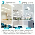 thumbnail image 5 of Luxrite 12-Pack 2FT T8 LED Tube Light, Type A+B, 8W=17W, 3 Colors 3500K 4000K 5000K, Single and Double End Powered, Plug and Play or Ballast Bypass, 960 Lumens, F17T8, Frosted Cover, UL, DLC, 5 of 7