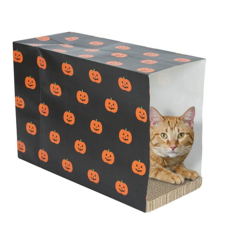 Vibrant Life Halloween Pumpkins Paper Bag Corrugate Cat