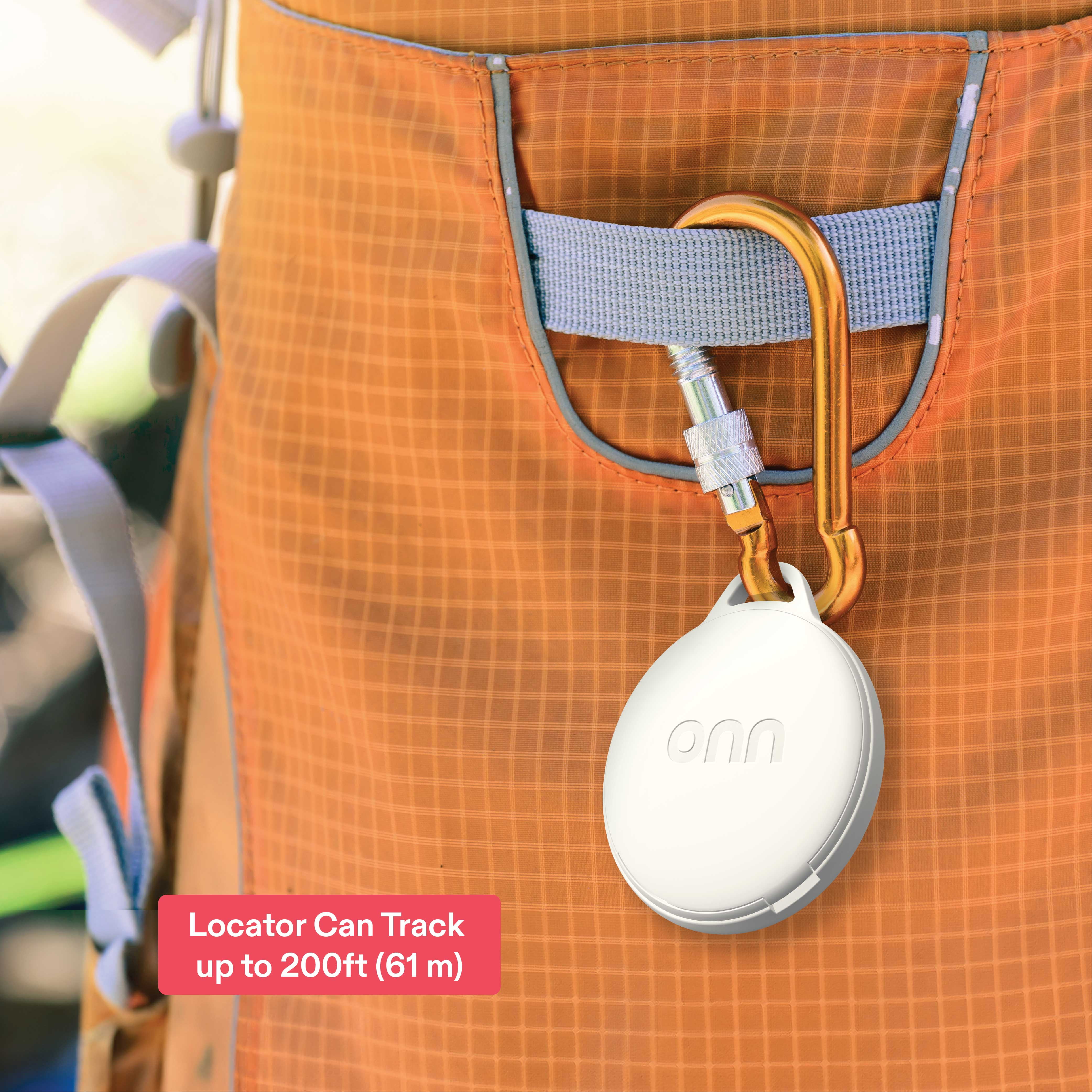 onn Item Locator, iOS / Android Compatible - 2 Pack - White