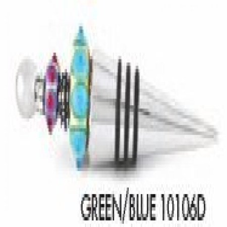 Bauble LuLu Wine Stopper - Green Blue & Berry