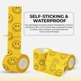 thumbnail image 2 of Vendajes cohesivos para animales JorVet, 10 cm, paquete de 12 unidades, color amarillo sonriente, 2 of 5