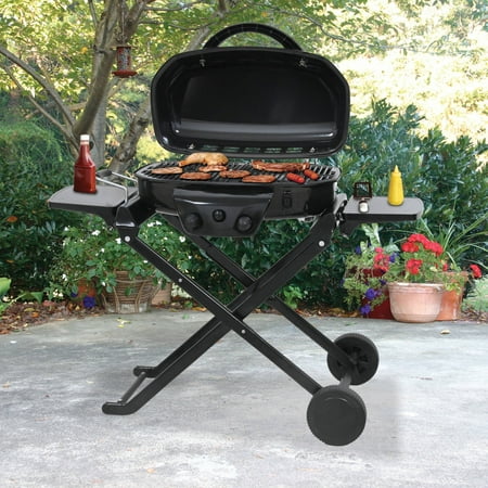Uniflame Fasttrack Lp Tailgate Folding Grill Departments