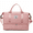 Pink, variant on Multi functional large capacity quilted luggage, weekend bag with detachable shoulder strap, overnight travel bag and fitness bag for short trips, medical bag, pink