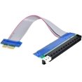 thumbnail image 4 of Yazoeia CY PCI-E Express 1x to 16x Extension Flex Cable Extender Converter Riser Card Adapter 20cm CJC912-16738, 4 of 9