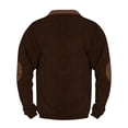 thumbnail image 4 of Blusas y camisas de manga larga con cuello redondo Sudadera con capucha de cuello redondo para hombre Jersey estampado Blusa de poliéster de manga larga para hombre, 4 of 4