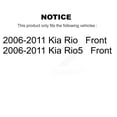 thumbnail image 2 of TOR Front Right (Passenger Side) Outer Steering Tie Rod End TOR-ES800349 for Car 2006-2011 Kia Rio Rio5, 2 of 2
