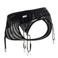 thumbnail image 2 of CandyMan Fashion 99766 Garter Thongs Color Black Size L, 2 of 8