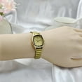 thumbnail image 6 of New Women's Light Luxury Niche Simple Fashion Gold Student Quartz Watch, 6 of 7