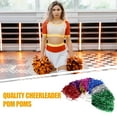 thumbnail image 3 of CIMAXIC Shiny Round Cheerleading Poms Assorted Color 8Pcs 11.8*3.9in, 3 of 6