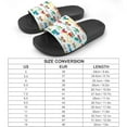 thumbnail image 2 of GZHJMY Stylish Slides for Women Men, Cartoon Colorful Toy Work Truck Soft Flexible Slip-on Sandals Slippers, 2 of 7