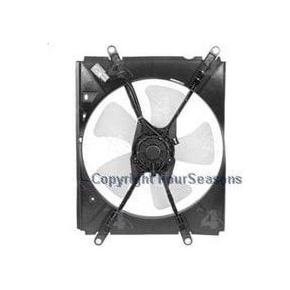 4-Seasons 75239 Cooling Fan Assembly For Toyota Camry, Single fan