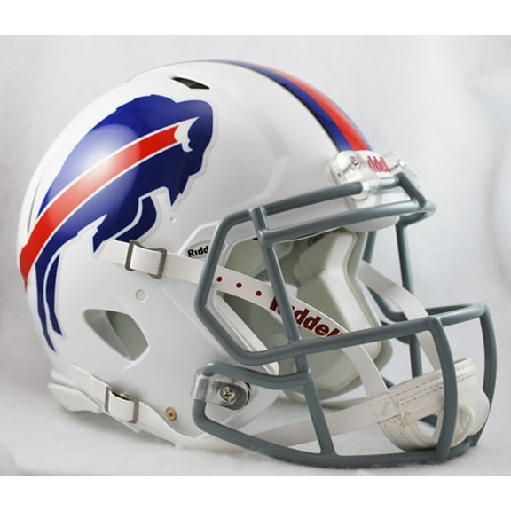 Buffalo Bills 2011-2020 Throwback Riddell NFL Authentic Speed Full Size Helmet