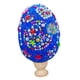 thumbnail image 2 of Huevos de Pascua de arcilla polimérica con lentejuelas y nieve para hacer tú mismo, suministros decorativos para fiestas de Pascua. Azul, 2 of 9