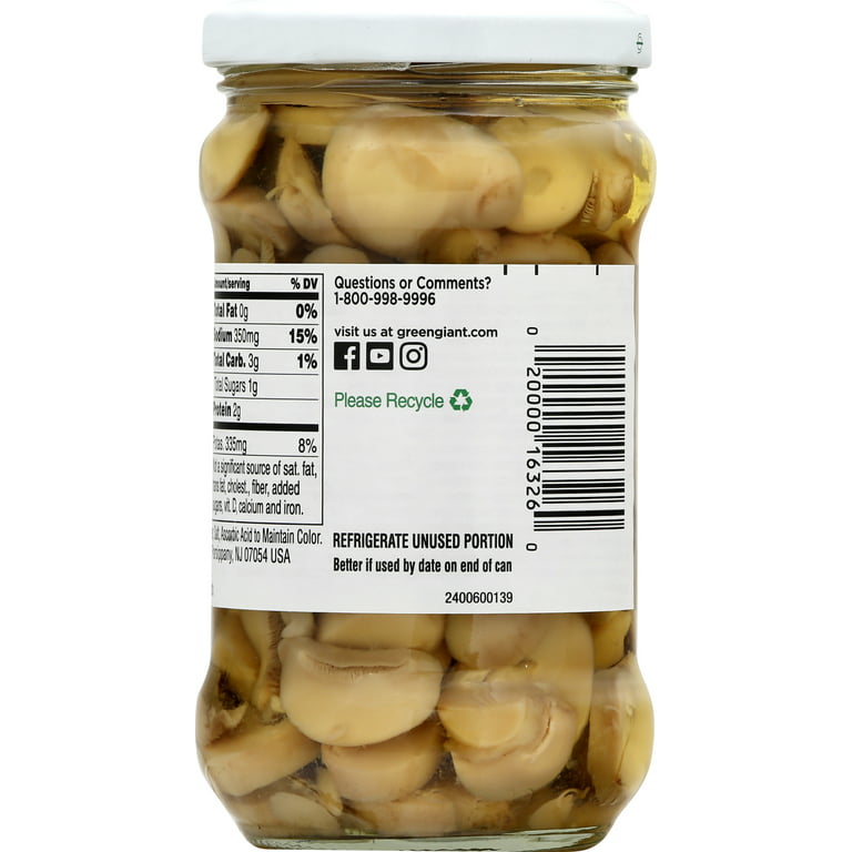 Green Giant® Sliced Mushrooms 6 oz. Jar