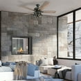 thumbnail image 2 of Prominence Home Ennora 52-Inch Aged Bronze Farmhouse Ceiling Fan with Lantern Light & Remote Control, 2 of 16