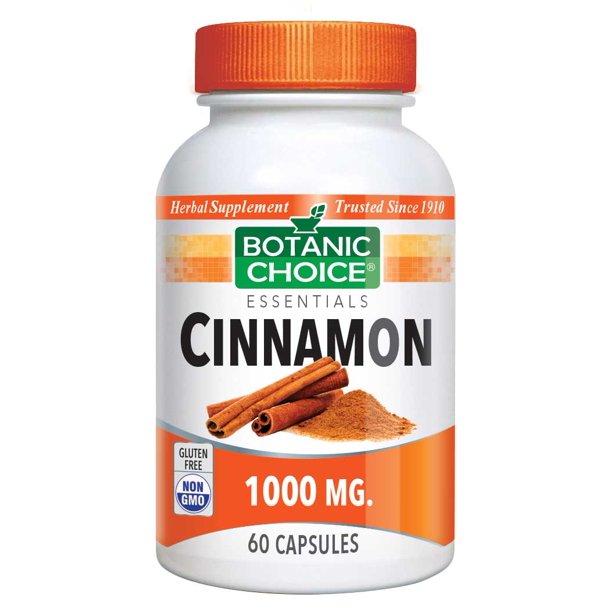 Botanic Choice Cinnamon 1000 mg.,60 capsules