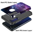 thumbnail image 2 of Moto G Stylus 2020 Case (NOT FOR 2021 VERSION), Moto G Pro Case, KAESAR Hybird Drop Protection Sleek Slim Dual Layer Shockproof Colorful Graphic Armor Case For Moto G Stylus/G Pro (Galaxy Stardust), 2 of 5
