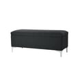 thumbnail image 3 of Sandy Wilson Home Madelyn Storage Bench, Dark Grey, 3 of 11