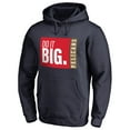 thumbnail image 2 of Men's Navy New Orleans Pelicans Do It Big Pullover Hoodie, 2 of 3
