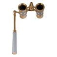 Levenhuk Broadway 325N Opera Glasses (silver with LED light