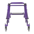 thumbnail image 3 of Inspirado en el andador posterior ligero Drive Nimbo 2G con asiento, morado mago, mediano, 3 of 5