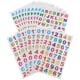 thumbnail image 5 of 20 hojas de pegatinas coloridas con letras y números, pegatinas con letras vibrantes para teléfonos, portátiles, libros, pegatinas con estilo y purpurina, 5 of 7
