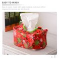 thumbnail image 4 of IFANLANDOR 2Set Ornaments Paper Box Covers Nonwoven Fabric Tissue Storage Home Decoration Christmas Style, 4 of 7