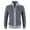 Gray, variant on Bigersell Women Hooded Jacket Sweater Coat Men's Sweater Coat Plus Velvet Loose Knit Sweater Printed Fall Cardigan Casual Hoodie Jacket Female