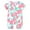 Z15-C, variant on Weebloom Baby Sleepwear,Summer Short Sleeved Print Double Zipper Crawl Suit Bodysuit Nightwear Baby Girl Romper,6-12 Months