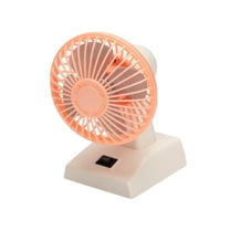 Vintage Mini Desk Fan – Retro Styling with Powerful Airflow, Perfect Gift for Nostalgia Lovers & Kids , White and Pink