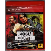 Red Dead Redemption Game of the Year (Greatest Hits) PS3 (Brand New Factory Seal