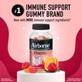 thumbnail image 4 of Airborne 750mg Vitamin C Immune Support Gummies, Multivitamin Supplement, Assorted Fruit Flavor, 21 ct, 4 of 14