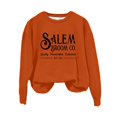 thumbnail image 4 of YVNAURA 1692 They Missed one Halloween Sweatshirt for Women Salem Witch Trial Vintage Pullover Crewneck Long Sleeve Funny Sarcastic Graphic Tee Spooky Season Fall Top 1 Pack, Orange,L, 4 of 4