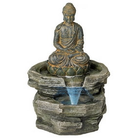 Fountains Decorative Garden Antique Outdoor Zen Buddha Water
